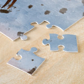 愛国的イーグル赤白青アメリカ ジグソーパズル (側面)