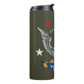 愛国的イーグル退役軍人 タンブラー (回転左)