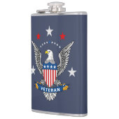 愛国的イーグル退役軍人 フラスク (左)