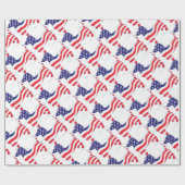 愛国的ウィーナー ラッピングペーパー (フラット)