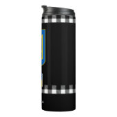 愛国的ウクライナタンブラー、ウクライナ国旗 タンブラー (回転右)