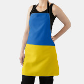 愛国的ウクライナ国旗 エプロン (インサイチュ)