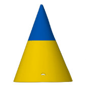 愛国的ウクライナ国旗 パーティーハット (右)