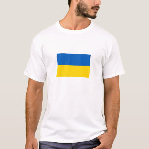 愛国的ウクライナ国旗 Tシャツ