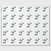 愛国的エンジェルラッピング紙 ラッピングペーパー (フラット)