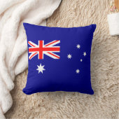 愛国的オーストラリア国旗 クッション (ブランケット)