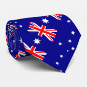 愛国的オーストラリア国旗 ネクタイ (ロール)