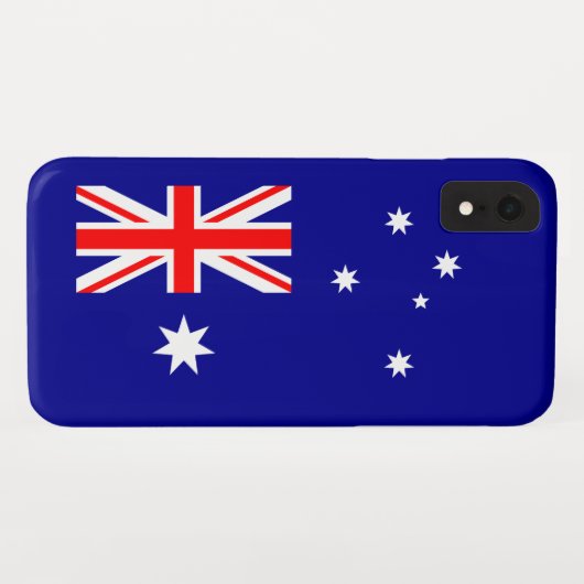 愛国的オーストラリア国旗 Case-Mate iPhoneケース (裏面(横))