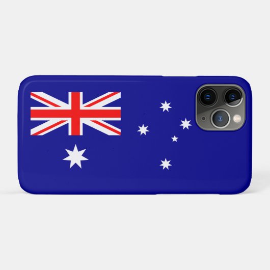 愛国的オーストラリア国旗 Case-Mate iPhoneケース (裏面(横))