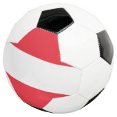 愛国的オーストリア国旗 サッカーボール (3/4)