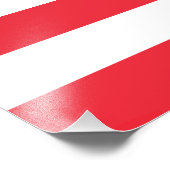 愛国的オーストリア国旗 フォトプリント            (角)