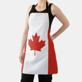 愛国的カナダ国旗 エプロン (インサイチュ)