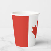 愛国的カナダ国旗 紙コップ (正面)