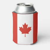 愛国的カナダ国旗 缶クーラー (缶裏面)