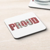 愛国的カナ誇りを持ったダ人 コースター (左側)