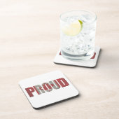 愛国的カナ誇りを持ったダ人 コースター (右側)