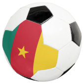 愛国的カメルーン国旗 サッカーボール (3/4)