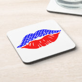 愛国的キスドリンクコースター コースター (左側)