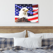 愛国的キャンバスプリント キャンバスプリント (インサイチュ (寝室))