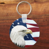 愛国的キーチェーン キーホルダー (正面)