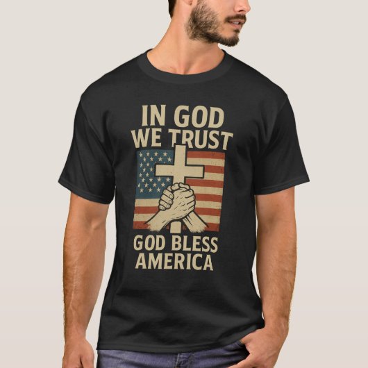 愛国的クリスチャン Tシャツ (正面)