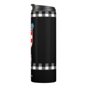 愛国的クロアチアタンブラークロアチア国旗 タンブラー (回転右)