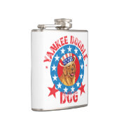 愛国的ゴールデンレトリバー フラスク (右)