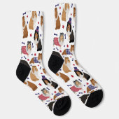 愛国的シェットランド・ シープドッグシェトランドシェプドッグ ソックス (右)