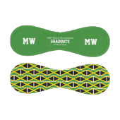 愛国的ジャマイカ卒業カスタム国旗 野球ボール (パネル)