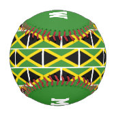 愛国的ジャマイカ卒業カスタム国旗 野球ボール (裏面)