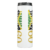 愛国的ジャマイカ60周年記念モノグラム タンブラー (裏面)