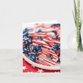 愛国的スイーツ サンキューカード