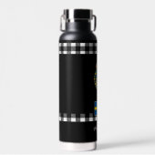 愛国的スウェーデン真空絶縁スウェーデン国旗 ウォーターボトル (正面)