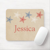 愛国的スターマウスパッド マウスパッド (マウス)