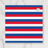 愛国的スター&ストライプズ卒業 フェイバータグ (裏面)