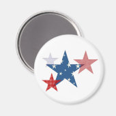 愛国的スター マグネット (正面/裏面)