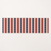 愛国的スター ヨガマット (正面(横))