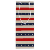 愛国的スター ワインギフトバッグ (裏面)