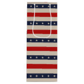 愛国的スター ワインギフトバッグ (正面)