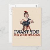 愛国的ゾンビ ポストカード (正面/裏面)