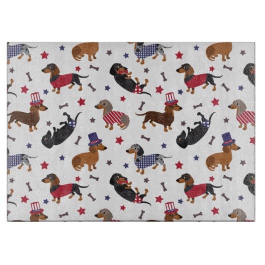 愛国的ダシュント カッティングボード (正面)