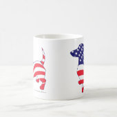 愛国的ダシュント コーヒーマグカップ (中央)