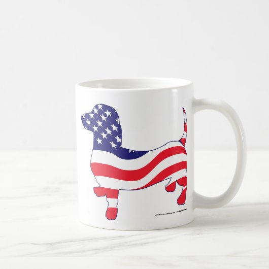 愛国的ダシュント コーヒーマグカップ (右)