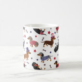 愛国的ダシュント コーヒーマグカップ (中央)