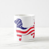 愛国的ダシュント コーヒーマグカップ (中央)