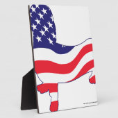 愛国的ダシュント フォトプラーク (側面)