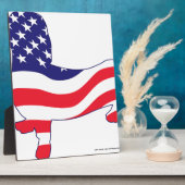 愛国的ダシュント フォトプラーク (側面)