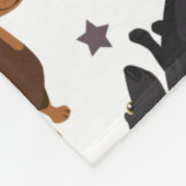 愛国的ダシュント フリースブランケット (角)