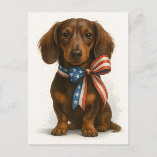 愛国的ダシュント ポストカード (正面)