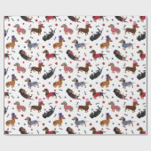 愛国的ダシュント ラッピングペーパー (フラット)